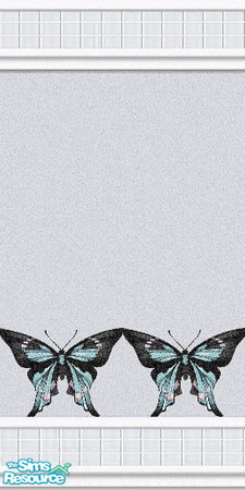 Sims 2 — Designer Vinyl 29 by Lorah — Beautiful designer walls in grey vinyl sheeting and grey tiles for kitchen or bath.