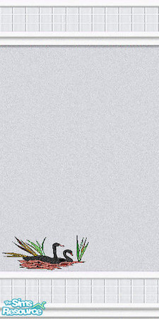 Sims 2 — Designer Vinyl 22 by Lorah — Beautiful designer walls in grey vinyl sheeting and grey tiles for kitchen or bath.