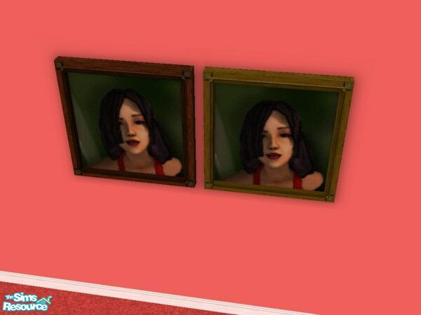 Sims 2 — Bella Squared Frames by Modfan by modfan — New frame for the Bella Squared Painting. Please do not redistribute