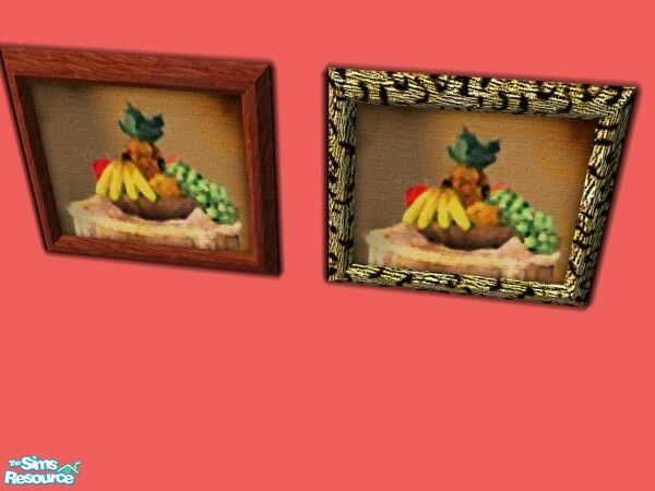 Sims 2 — Meaning of Fruit Frames by Modfan by modfan — Meaning of Fruit frame. Mix and match with the new prints uploaded