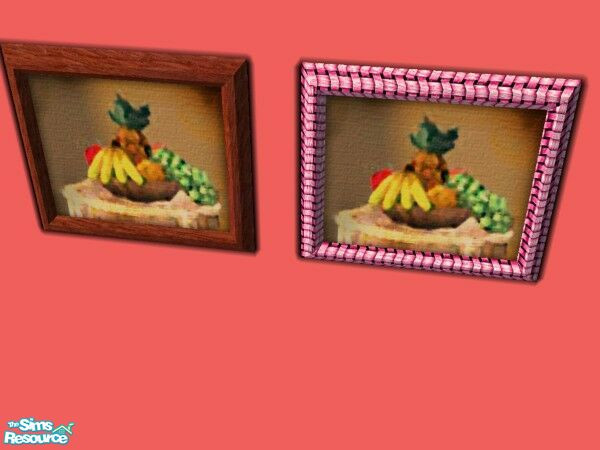 Sims 2 — Meaning of Fruit Frames by Modfan by modfan — Meaning of Fruit frame. Mix and match with the new prints uploaded