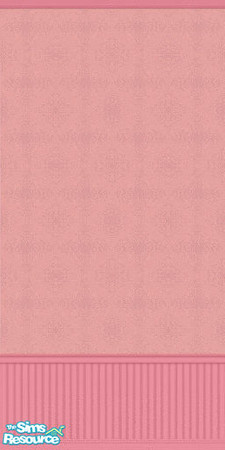 Sims 2 — Deeply Pink & Fluffy Wallpaper by Andracab — This is the wallpaper for the set. pink with delicate print,