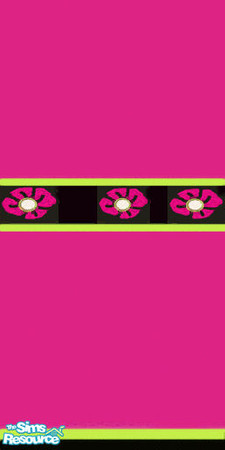 Sims 2 — Beddy Bug Wall by oldmember_justme11806 — This wall belongs with the beddy bug collection.