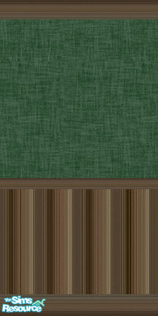 Sims 2 — Darkness Falls Wall 5 by EarthGoddess54 — 5 of 6 inexpensive paneled walls in this set, with matching walnut