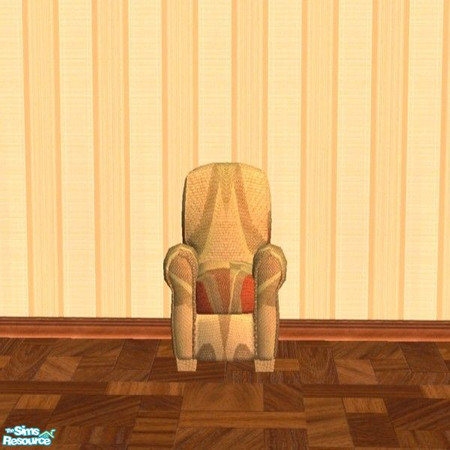 Sims 2 — Mexican Spice Chair by TSR Archive — The Mexican Spice Chair.TSRAA Member