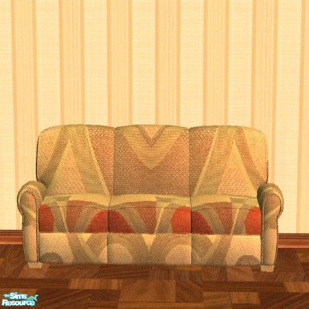 Sims 2 — Mexican Spice Sofa by TSR Archive — The Mexican Spice Sofa.TSRAA Member