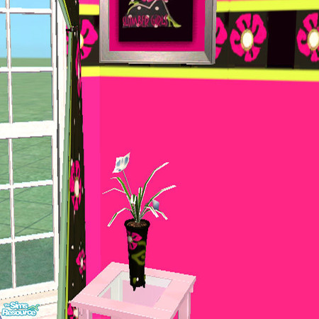 Sims 2 — Beddy Bug Flower Vase by oldmember_justme11806 — This vase goes with this set lovely vase.