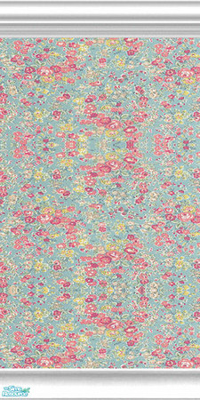 Sims 2 — Pretty Chintz Wallpaper by simtomatic — 