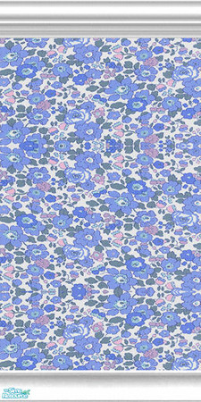 Sims 2 — Pretty Cornflower Wallpaper by simtomatic — 