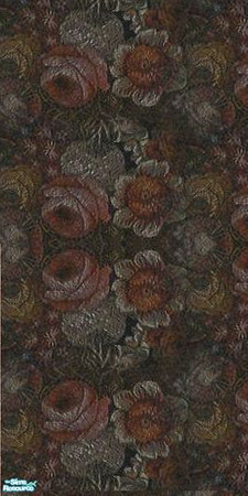 Sims 2 — dark rose wall by jasmine63 — dark rose wall