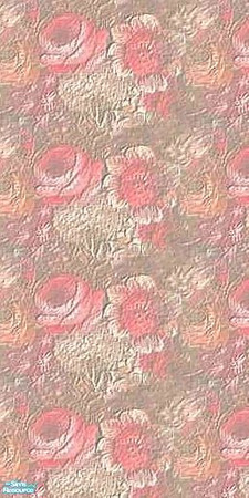 Sims 2 — old rose wall by jasmine63 — old rose wall