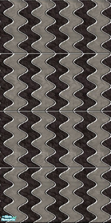 Sims 2 — Wave Stone Wall & Floor Set - Wave1 by eriduserpent — A tiled wall. Part of a set. (Two walls and three