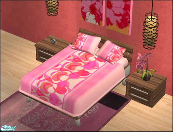 Sims 2 — Naturals Bedroom Decor Set 3 - Daycover by Elize-37sims — A Recolor of the Naturals Bedroom Daycover.