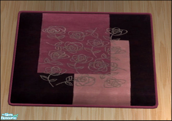 Sims 2 — Naturals Bedroom Decor Set 3 - Rug by Elize-37sims — A Recolor of the Naturals Bedroom Rug.