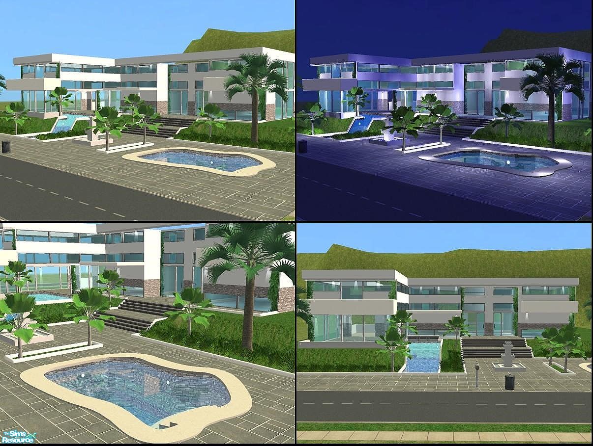 The Sims Resource Miami Villa Apartment
