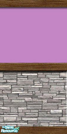 Sims 2 — D2DPurple Stone06 by D2Diamond — Part of the Purple Stone Simplicity Set. ~*~Designed by Diamond~*~ **TSRAA