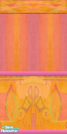 Sims 2 — sh_abstractartwll02 by countrysue — Decorative wallcovering