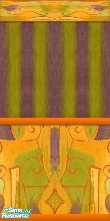 Sims 2 — sh_abstractartwll01 by countrysue — Decorative wallcovering