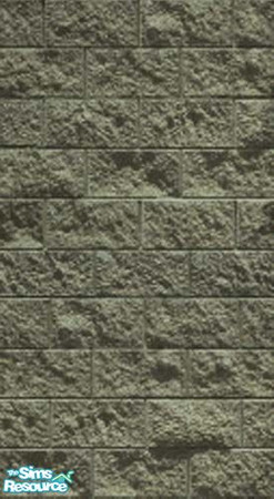 Sims 2 — Charvat Manor Granite Ashlar by sara_dippity — Adapted from The Sims Deluxe by sara_dippity. TSRAA all the way.