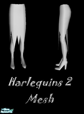 Sims 2 — Harlequins II - Mesh by Malitia — Made by request. You'll need this Mesh and a least one color for this download