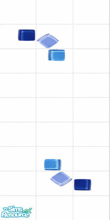 Sims 2 — Blue Glass Squares_wall5 by Queen_Of_The_Stone_Age — -