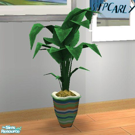 Sims 2 — June Jubilee Plant by STP Carly — A jubilee of color to brighten any drab living room in the home.