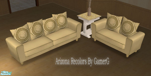 Sims 2 — Arizona Recolors by Gamerg — This is a Loveseat and Sofa recolor of Shtinky00's Arizona's Terrific Meshes. They