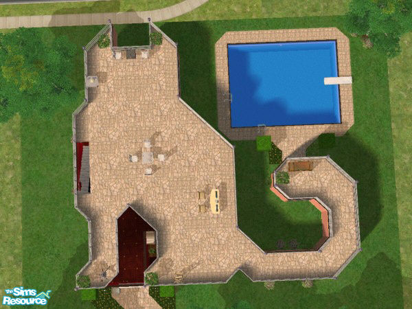 Sims 2 — 9 Pinecat Lane by FireDespot — I made this lot in dedication to one awesome lot builder and helper to newbies,