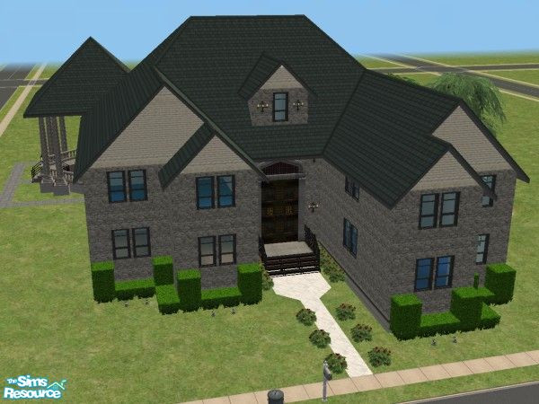 Sims 2 — Comptell Mansion by Unforgiven — I left the mansion for you to decorate, has lots of room for a growing family.