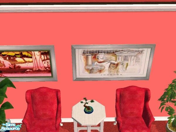 Sims 2 — Poisonous Forest Reprint Set by Modfan by modfan — Reprint of the Poisonous Forest painting. Please do not