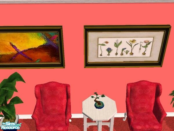 Sims 2 — Fantasy Scape Reprints by Modfan by modfan — Reprint of the Fantasy Scape painting. - Please do not redistribute