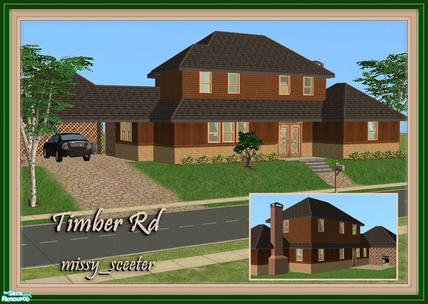 Sims 2 — Timber Rd by missy_sceeter — 