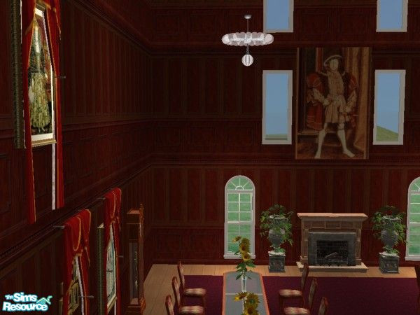 Sims 2 — Hampton Court Palace by oldmember_Samharr01 — the famous home of Henry VIII and the royal family, originally