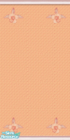 Sims 2 — flower1_wall1 by slinki — flower1_wall1 Flower sets include 2 wallpapers, 1 wall paint, 1 floor tile and 1