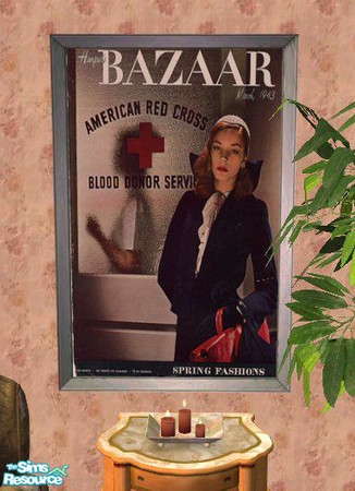 Sims 2 — Harper's Bazaar Magazine 5 by HChangeri — This is the cover of Harper's Bazaar Magazine's issue from March,