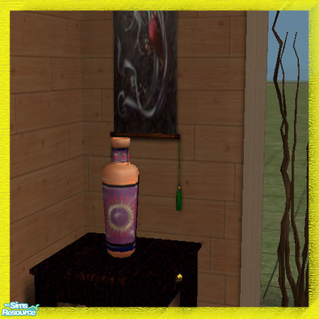 Sims 2 — Asian Living Vase by oldmember_justme11806 — Her is a vase I made by hand using Adobe Photoshop I know Im not