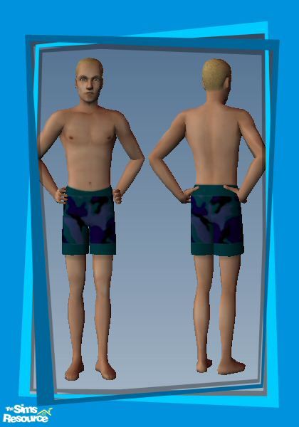 Sims 2 Speedos The Sims Resource - Camo Swim 6