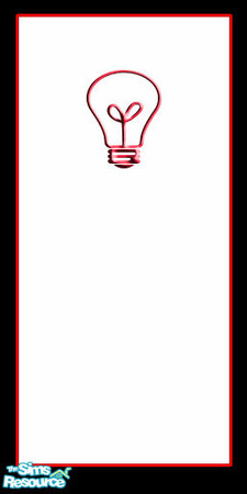 Sims 2 — Inspirational Wall Paneling by buntah — This is one of the wall panels for my Radical Red Rec Room set. The