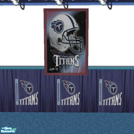 Sims 2 — Tennessee Titans Painting by paulajedi — Tennessee Titans Painting