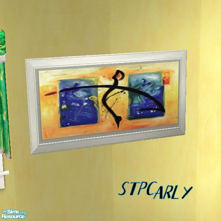 Sims 2 — Summer Living 2 Tiled Art by STP Carly — Bring the summer indoors with these fun colored furnishings.