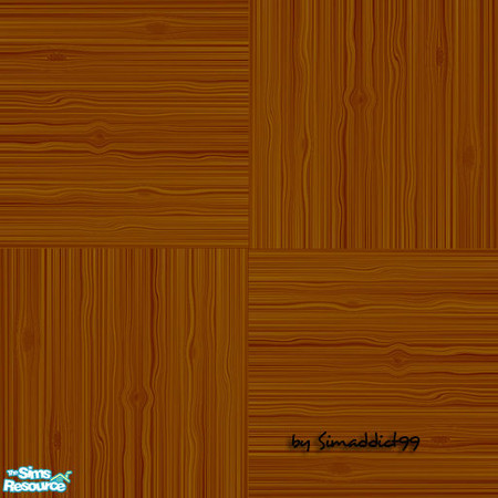Sims 2 — Large Warm Wood Parquet by Simaddict99 — warm wood parquet (2 x 2 tiling)