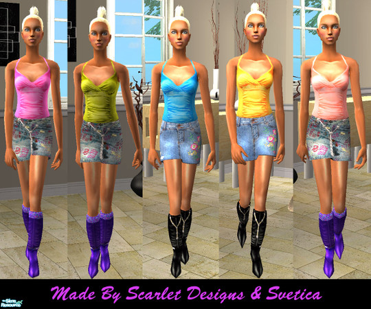 Sims 2 — Trends for summer '05. by svetica7 — *** Scarlet Designs featuring Svetica ***