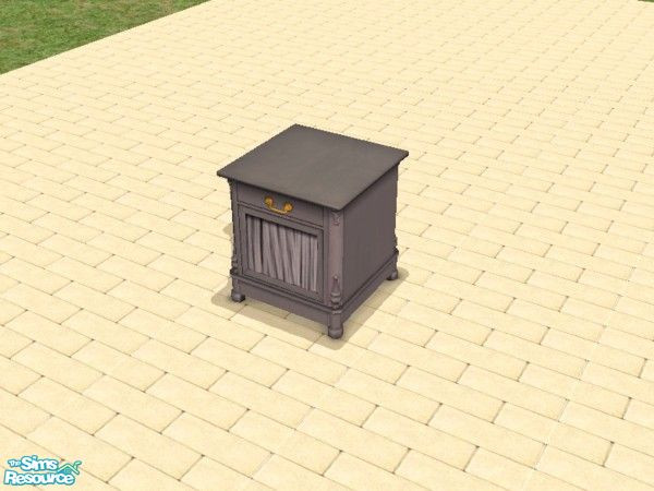 Sims 2 — 21 Country Comfort Corner Tables by dddrake — By request, the table and the cloth drape coordinated with my