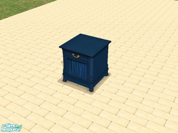 Sims 2 — 21 Country Comfort Corner Tables by dddrake — By request, the table and the cloth drape coordinated with my