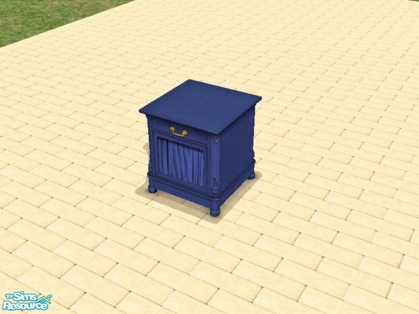Sims 2 — 21 Country Comfort Corner Tables by dddrake — By request, the table and the cloth drape coordinated with my