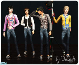Sims 2 — Suit for Golf by doumeki — Collection for Teen Boys