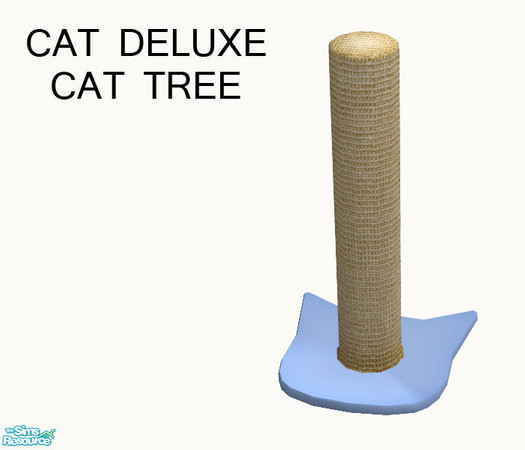Sims 2 — Cat Deluxe - Blue Pole by linegud — A set of recolors to fit almost every home....