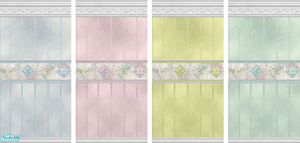 Sims 2 — Mellow Pastels by Halfcreek — created by Halfcreek