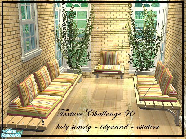 Sims 2 — TC 90 Seaview Recolor - Light by tdyannd — The sofa is a master for the entire set. So, if you download the mesh