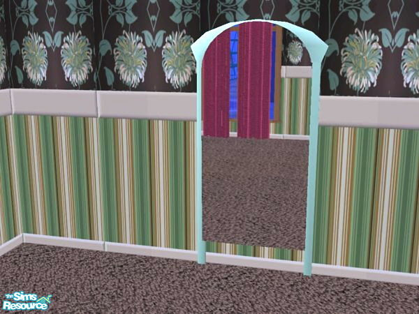 Sims 2 — Reflections-Springtime - single mirror headboard by ead425 — 